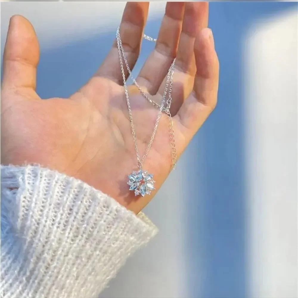 👋 Disney Frozen Snowflake Necklace | Mix And Match 3/$20